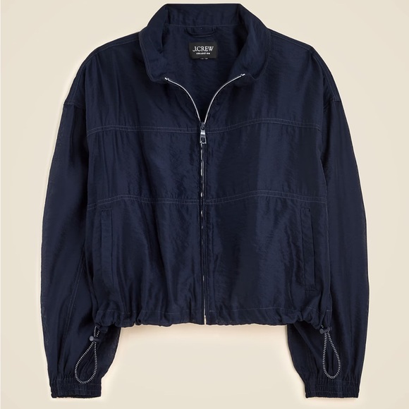 J. Crew Jackets & Blazers - J. Crew Collection Summerweight Flight Jacket